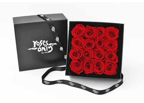 Red Infinity Preserved Roses 16 (ROA13-016)