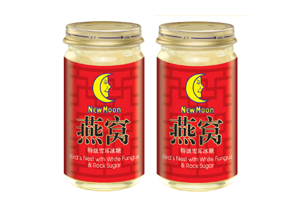 New Moon Bird's Nest with White Fungus & Rock Sugar (ROA179-000)