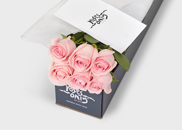 Pink Roses Gift Box 6 (MDGROA02-006)