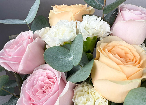 Amber Dawn Mixed Flower Bouquet