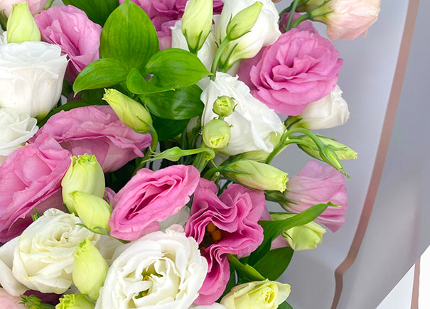 Rosette Rhapsody Mixed Flower Bouquet