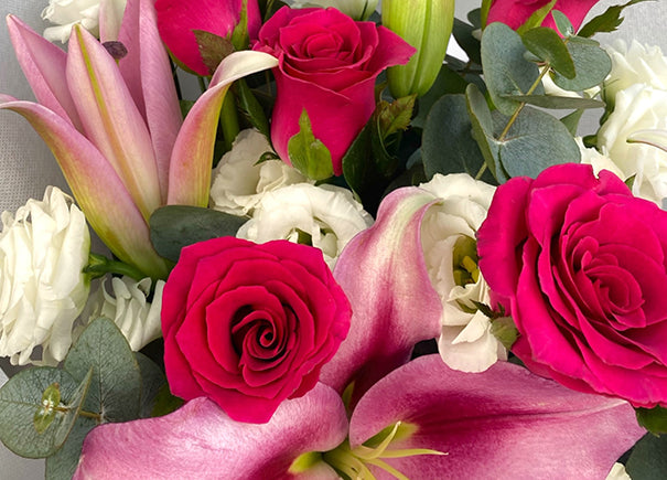 Rosé Reverie Mixed Flower Bouquet