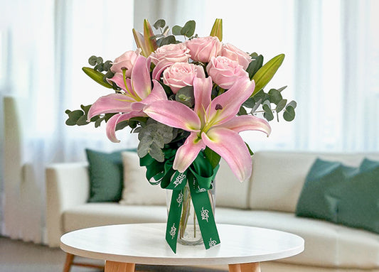 Poised Affection Mixed Flower Arrangement