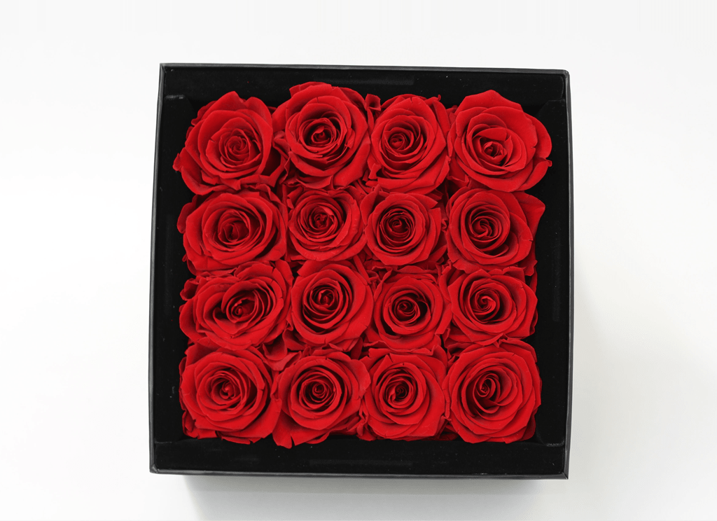 Red Infinity Preserved Roses 16 (ROA13-016)