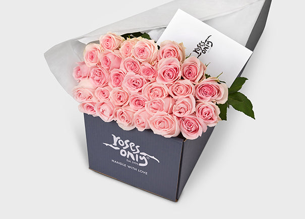 Pink Roses Gift Box 30 (ROA02-030)