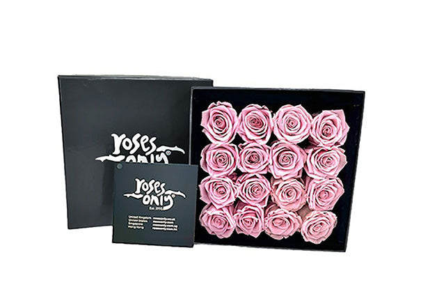 Valentine's Day Pink Infinity Preserved Roses 16 (VFROA14-016)