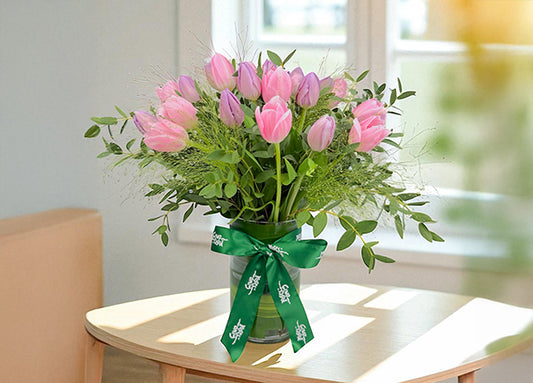 Tender Tulip Mixed Flower Arrangement 