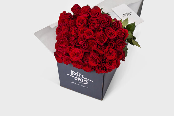 Red Roses Gift Box 50 (MDGROA01-050)