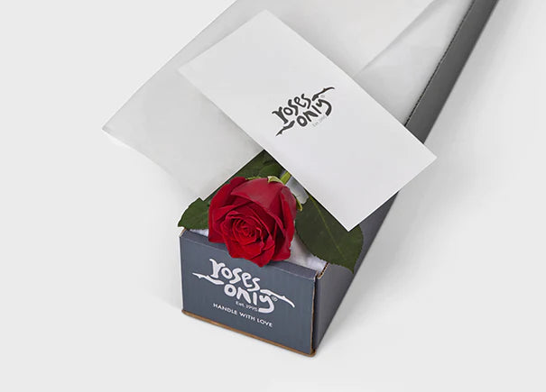 Valentine's Day Red Rose Gift Box Single (VFROA01-001)