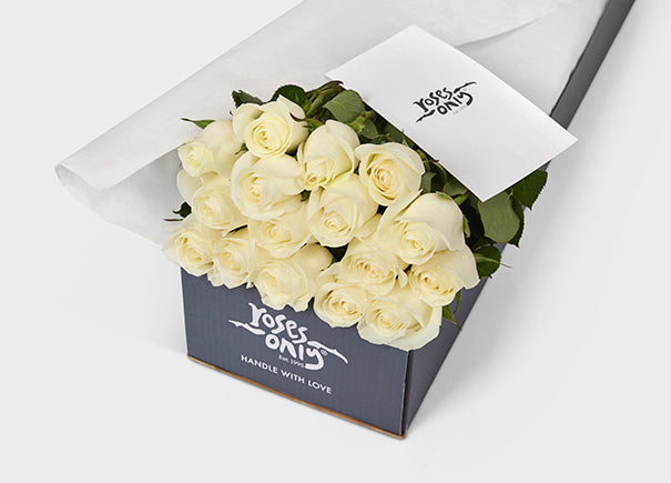 White Roses Gift Box 16 (ROA04-016)