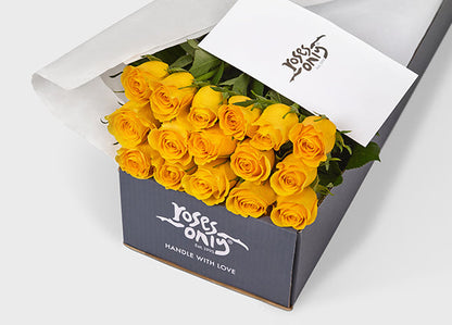 Yellow Roses Gift Box 30 (ROA07-030)